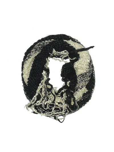 Pre-owned Assorted Brands Scarf In Black