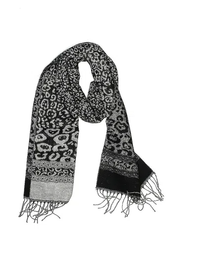 Pre-owned Assorted Brands Scarf In Black