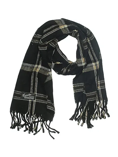 Pre-owned Assorted Brands Scarf In Black