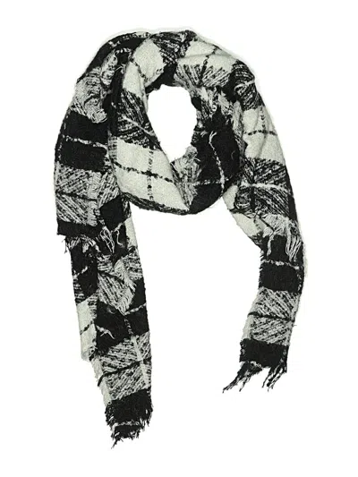 Pre-owned Assorted Brands Scarf In Black