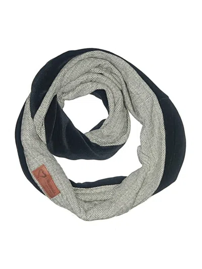 Pre-owned Assorted Brands Scarf In Black