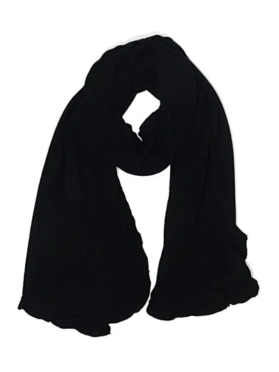 Pre-owned Assorted Brands Scarf In Black