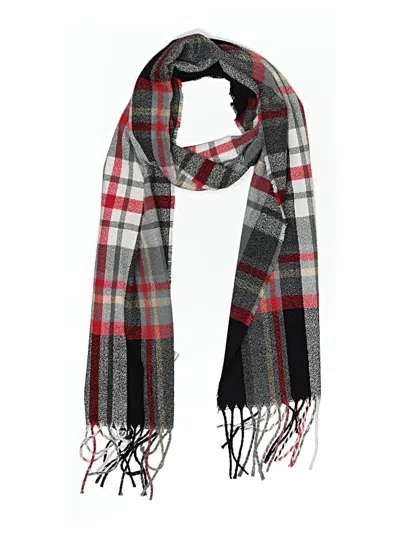 Pre-owned Assorted Brands Scarf In Black