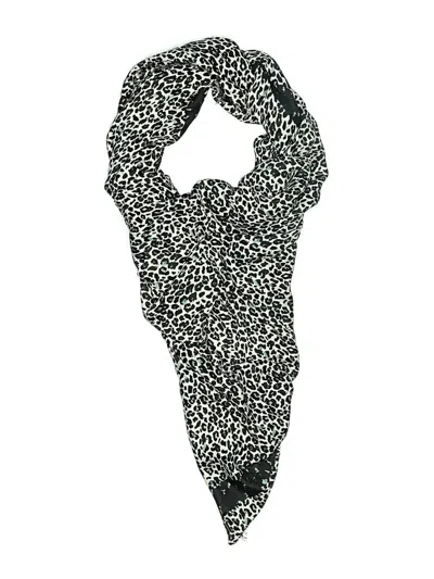 Pre-owned Assorted Brands Scarf In Black