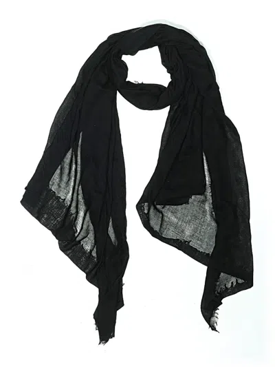 Pre-owned Assorted Brands Scarf In Black
