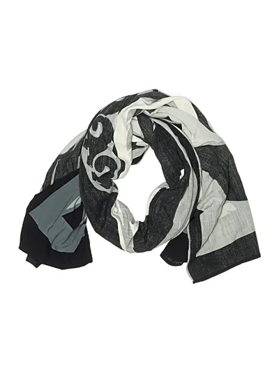 Pre-owned Assorted Brands Scarf In Black