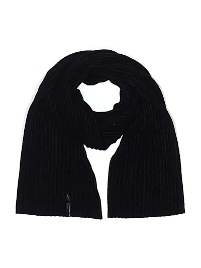 Pre-owned Assorted Brands Scarf In Black