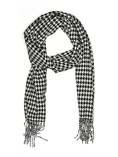 Pre-owned Assorted Brands Scarf In Black