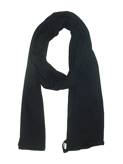 Pre-owned Assorted Brands Scarf In Black