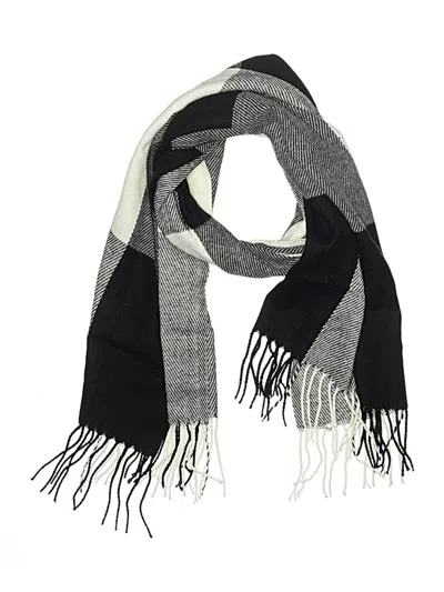 Pre-owned Assorted Brands Scarf In Black