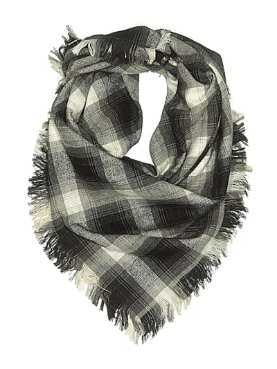 Pre-owned Assorted Brands Scarf In Black