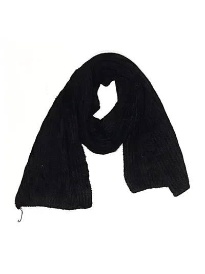 Pre-owned Assorted Brands Scarf In Black