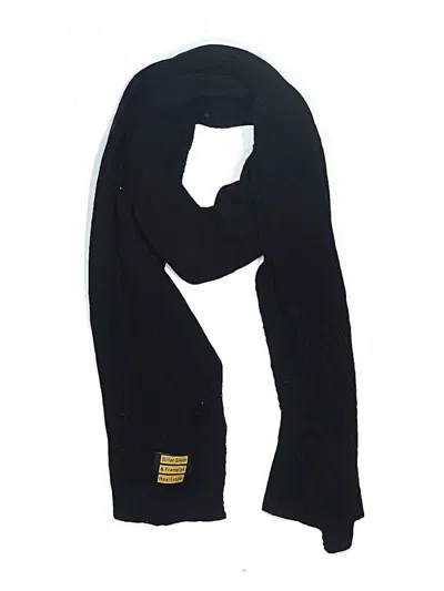 Pre-owned Assorted Brands Scarf In Black