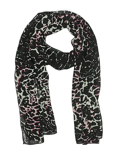 Pre-owned Assorted Brands Scarf In Black