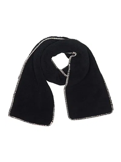 Pre-owned Assorted Brands Scarf In Black