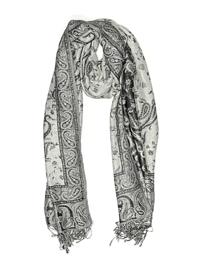 Pre-owned Assorted Brands Scarf In Black