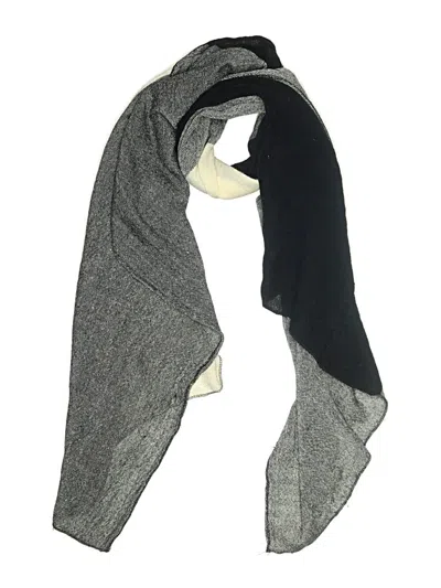 Pre-owned Assorted Brands Scarf In Black