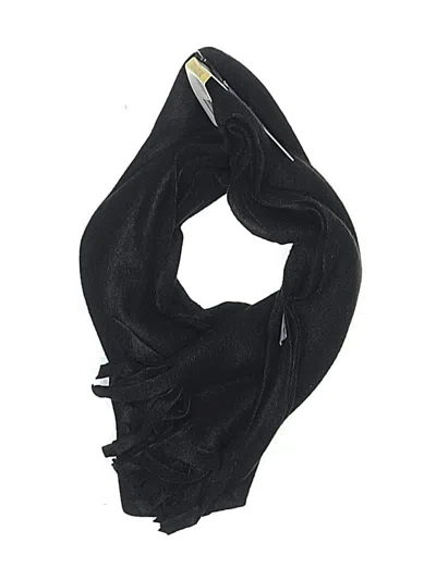 Pre-owned Assorted Brands Scarf In Black