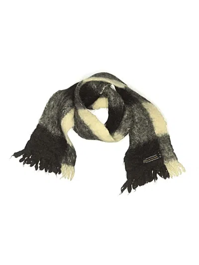 Pre-owned Assorted Brands Scarf In Black