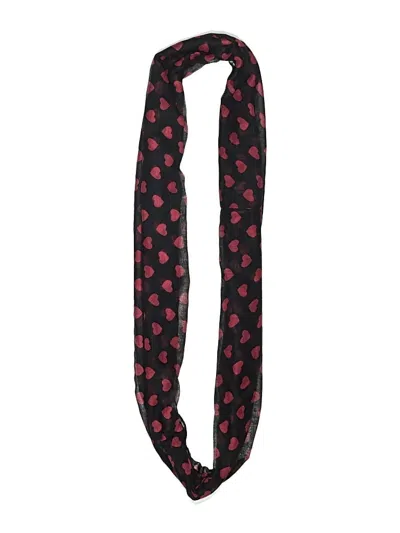 Pre-owned Assorted Brands Scarf In Black