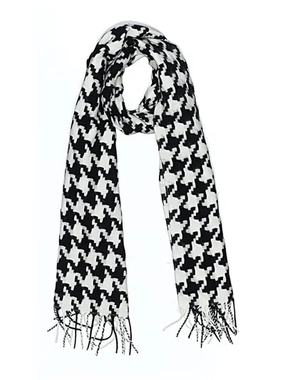 Pre-owned Assorted Brands Scarf In Black
