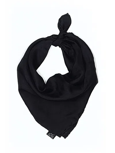 Pre-owned Assorted Brands Scarf In Black