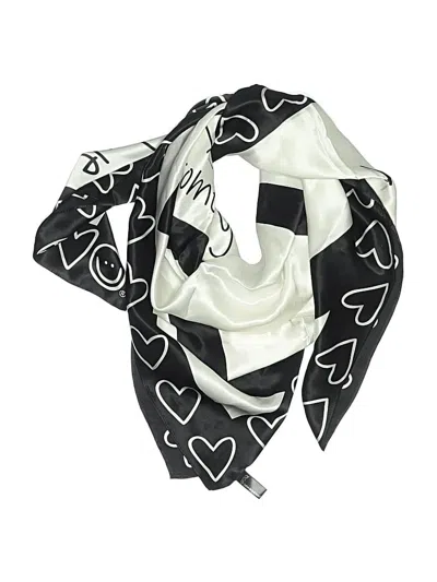 Pre-owned Assorted Brands Scarf In Black