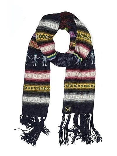 Pre-owned Assorted Brands Scarf In Black