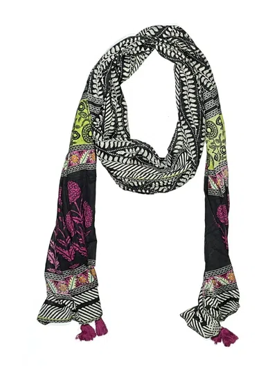 Pre-owned Assorted Brands Scarf In Black