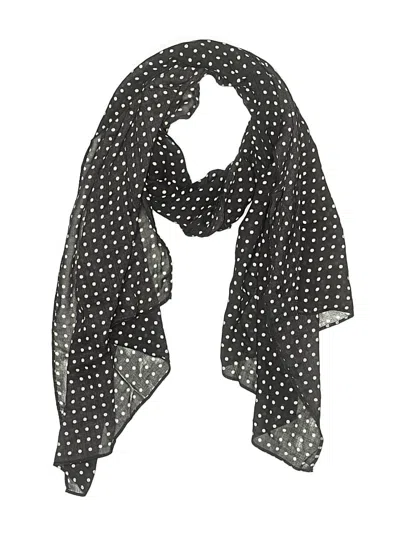 Pre-owned Assorted Brands Scarf In Black