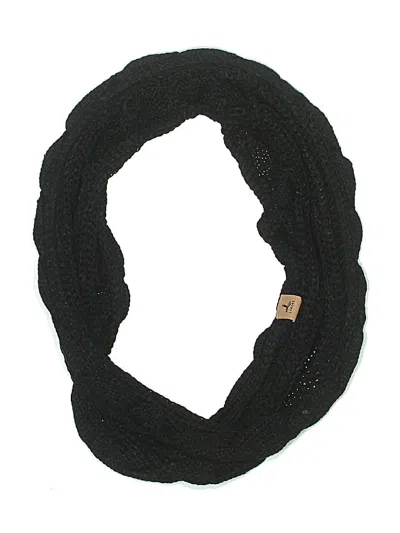 Pre-owned Assorted Brands Scarf In Black