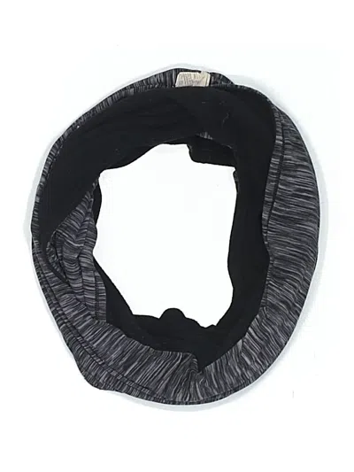 Pre-owned Assorted Brands Scarf In Black
