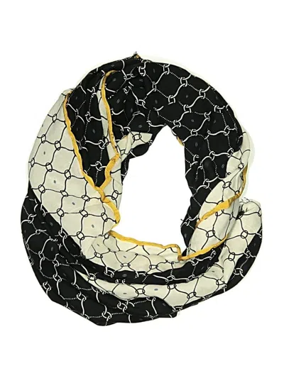 Pre-owned Assorted Brands Scarf In Black