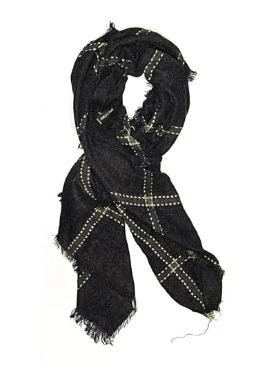 Pre-owned Assorted Brands Scarf In Black