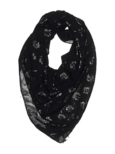 Pre-owned Assorted Brands Scarf In Black