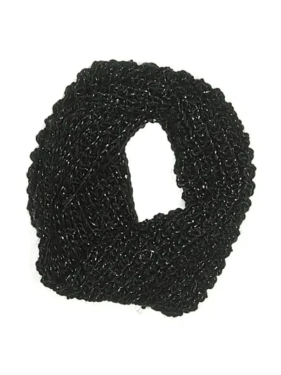 Pre-owned Assorted Brands Scarf In Black