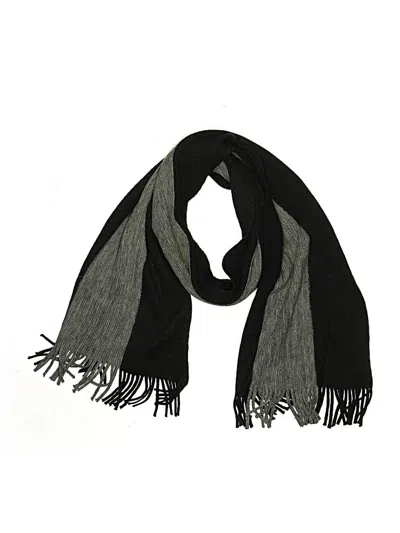Pre-owned Assorted Brands Scarf In Black