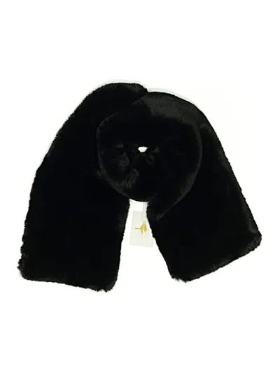 Pre-owned Assorted Brands Scarf In Black