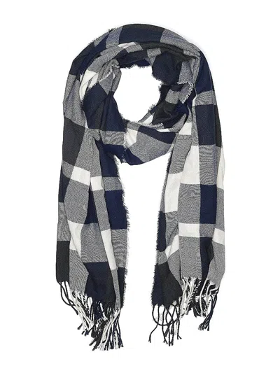 Pre-owned Assorted Brands Scarf In Blue