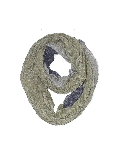 Pre-owned Assorted Brands Scarf In Blue