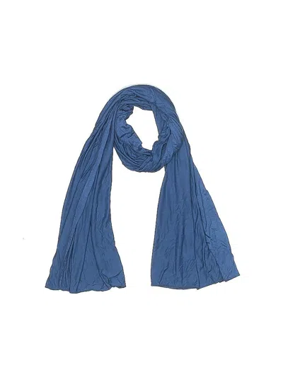 Pre-owned Assorted Brands Scarf In Blue