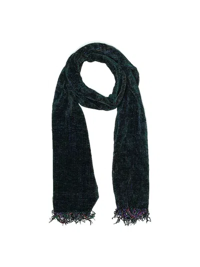 Pre-owned Assorted Brands Scarf In Blue