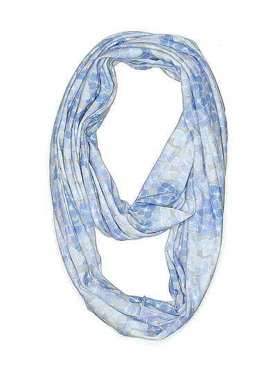 Pre-owned Assorted Brands Scarf In Blue