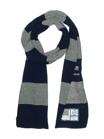 Pre-owned Assorted Brands Scarf In Blue