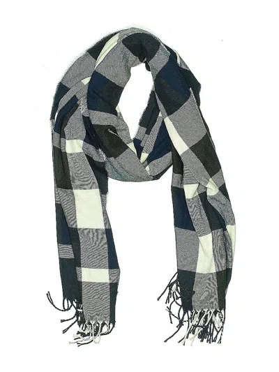 Pre-owned Assorted Brands Scarf In Blue