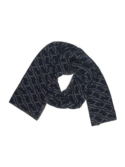 Pre-owned Assorted Brands Scarf In Blue
