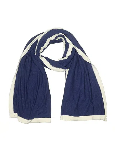 Pre-owned Assorted Brands Scarf In Blue