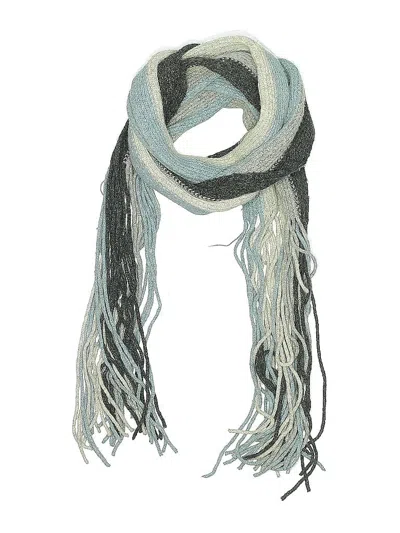 Pre-owned Assorted Brands Scarf In Blue
