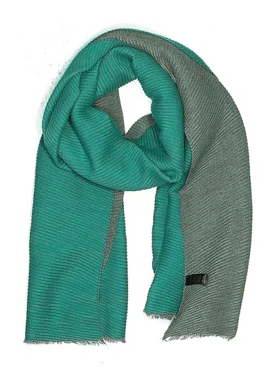 Pre-owned Assorted Brands Scarf In Blue