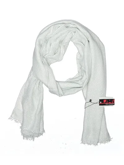 Pre-owned Assorted Brands Scarf In Blue